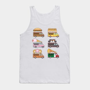 Food Trucks Design Tank Top